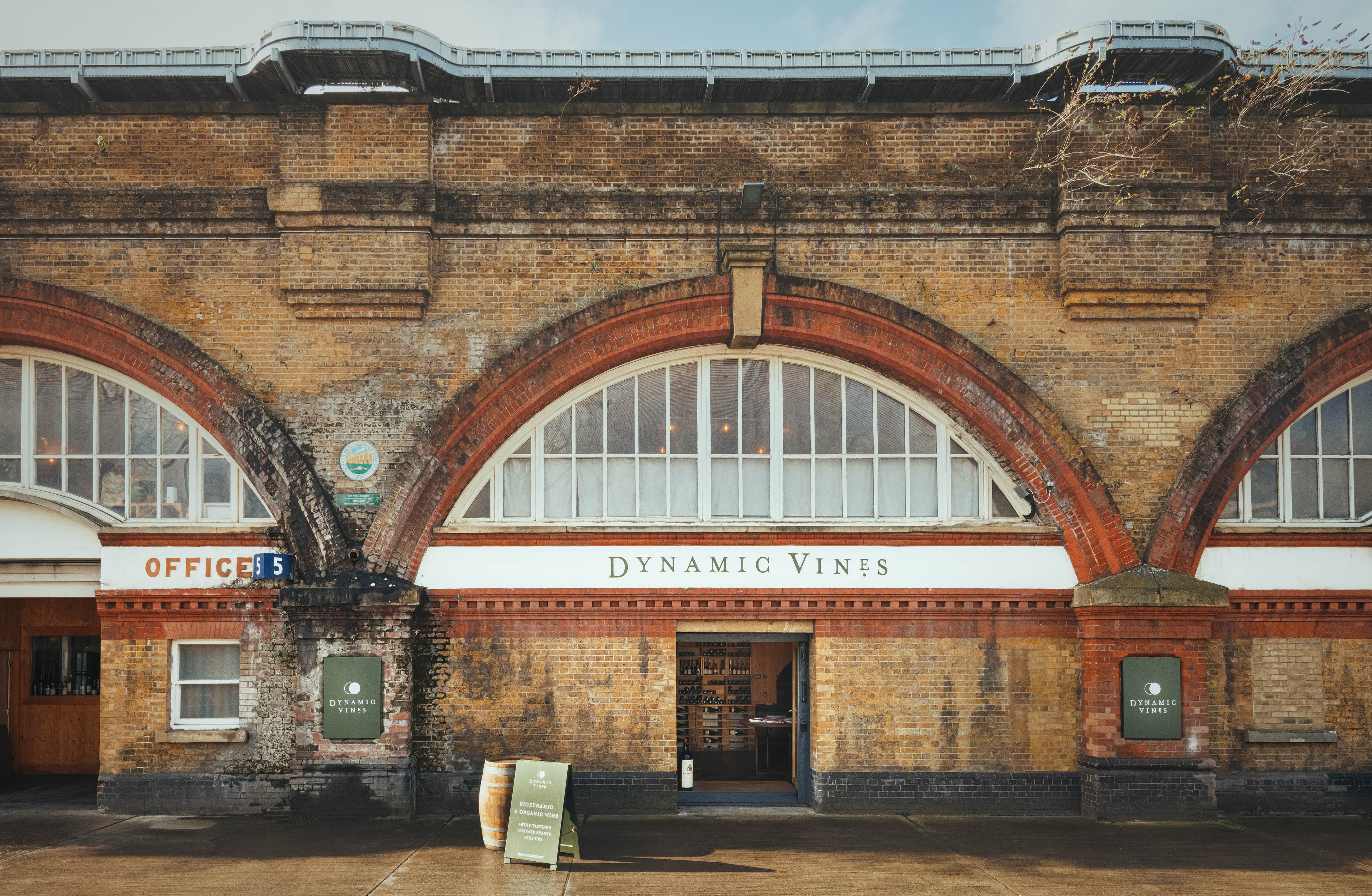 Dynamic Vines's warehouse entrance